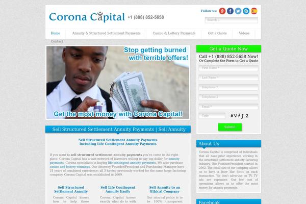 coronacapitalgroup.com site used Brandingtheme