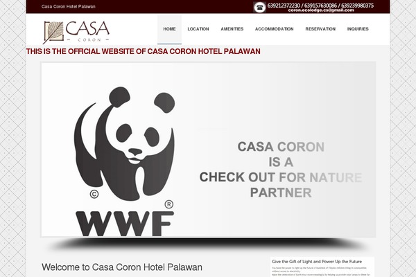 coroncasa.com site used Casacoron