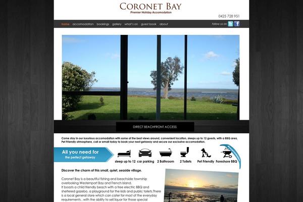 coronetbay.com site used Coronet