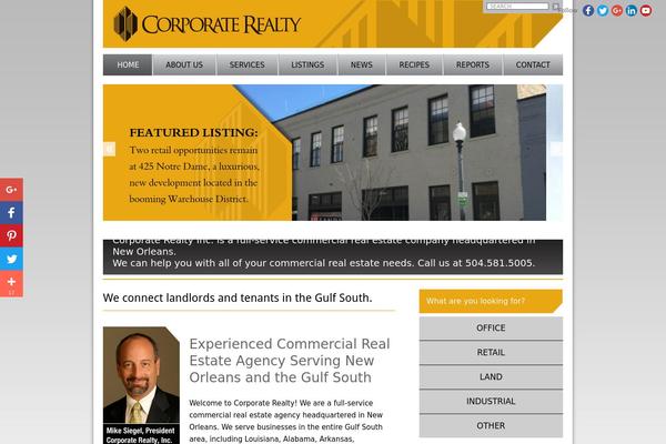 corp-realty.com site used Corporaterealty