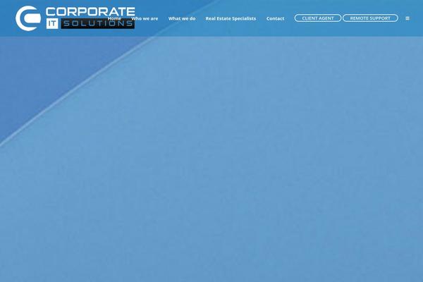 IT theme site design template sample