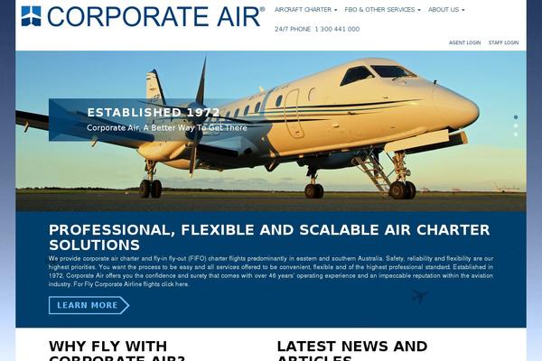 corporate-air.com.au site used Corporate-air