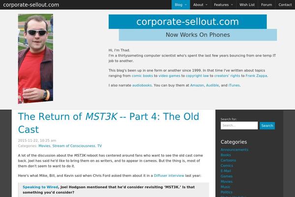 corporate-sellout.com site used Corporate-sellout