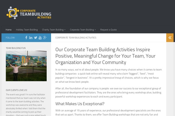 corporate-team-building-activities.com site used Magnovo