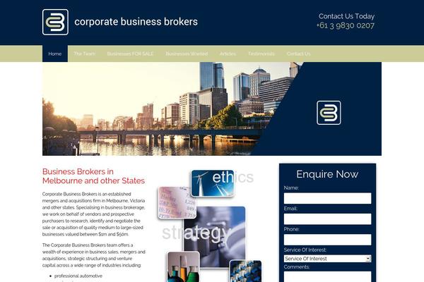 corporatebrokers.com.au site used Roi_webstarter