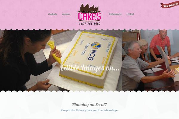 corporatecakes.com site used Sweet-cake