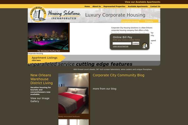 corporatecityhousing.com site used Ccc