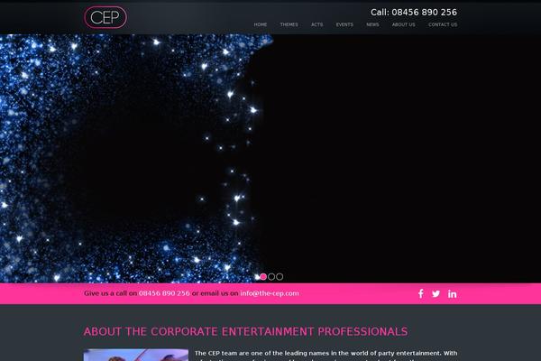 corporateentertainmentprofessionals.co.uk site used Cep