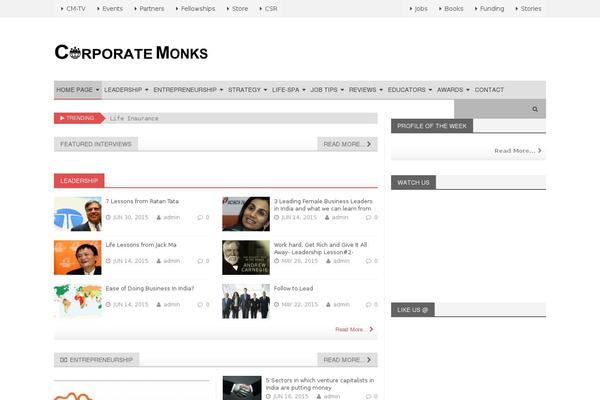 corporatemonks.com site used BetterMag