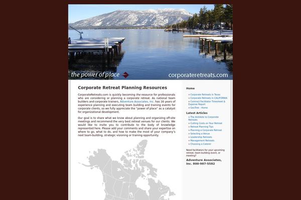 Default theme site design template sample