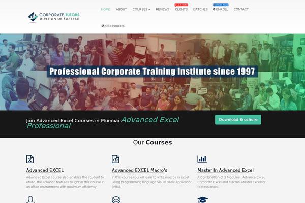 Porto theme site design template sample