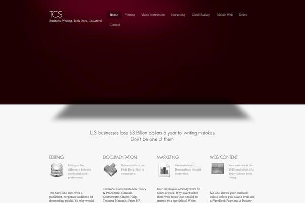 Genesis theme site design template sample