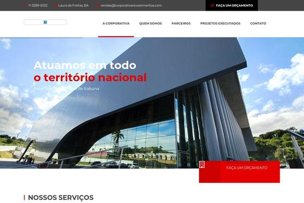 corporativarevestimentos.com site used Industry1