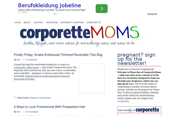 corporettemoms.com site used Restored316-corporette