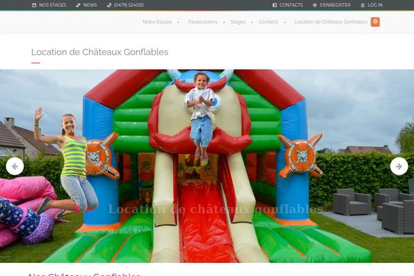 Babykids theme site design template sample