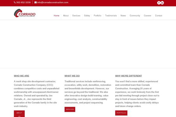 Delaware theme site design template sample