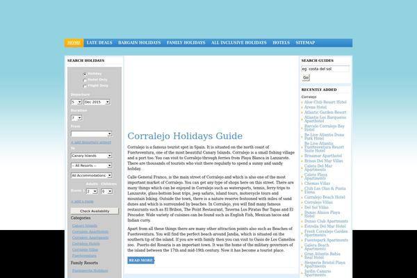 corralejobest.com site used Guide