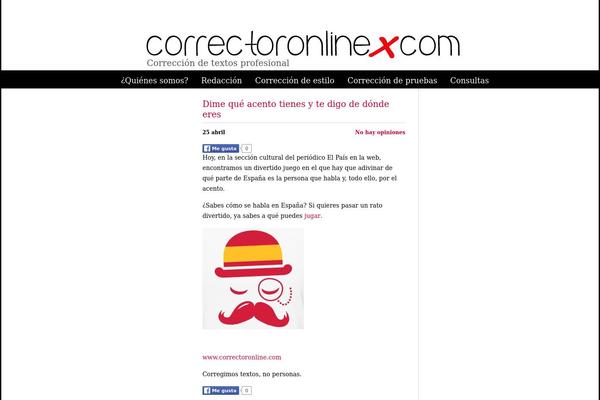 correctoronline.com site used Seofast