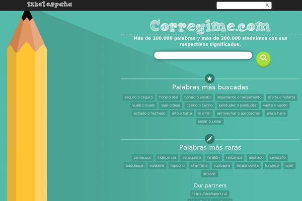 corregime.com site used Corregime