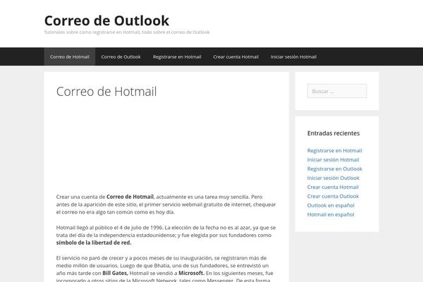 GeneratePress theme site design template sample