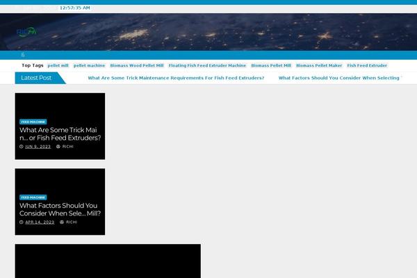 Newsup theme site design template sample
