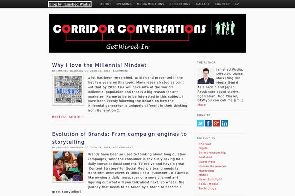 corridorconversations.com site used PageLines