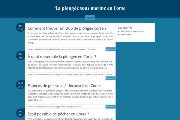 corse-plonger.com site used Blue River