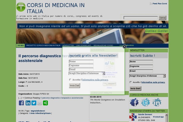 corsidimedicinainitalia.it site used Cemi