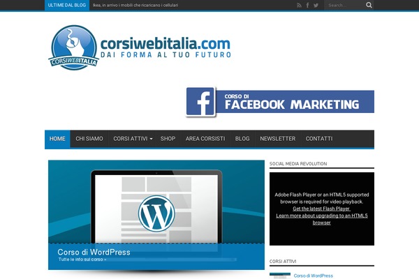 corsiwebitalia.com site used Corsiwebitalia