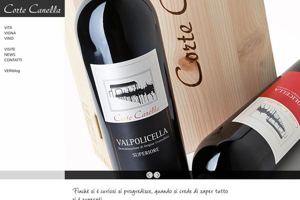 cortecanella.it site used Cortecanella