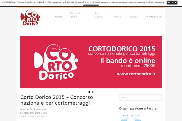 cortodorico.it site used Cortodoricofonts