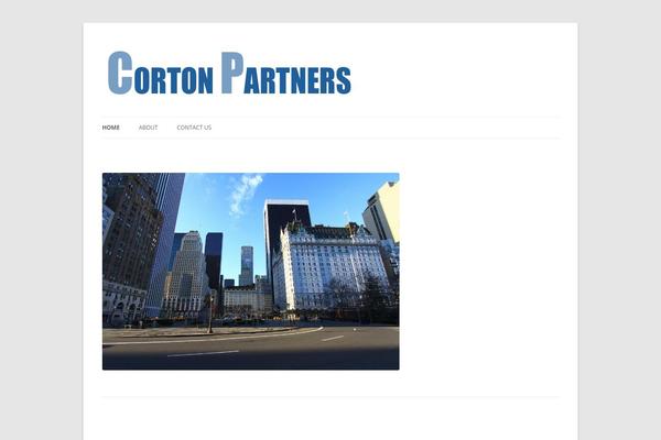 Twenty Twelve theme site design template sample