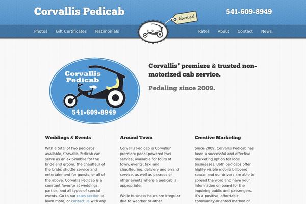 corvallispedicab.com site used Pedicab