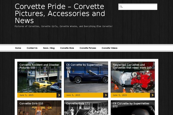 corvettepride.com site used Newschannel