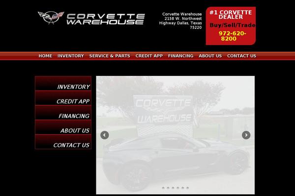 corvettewarehouse.com site used Autorevo-wptemplate_ro