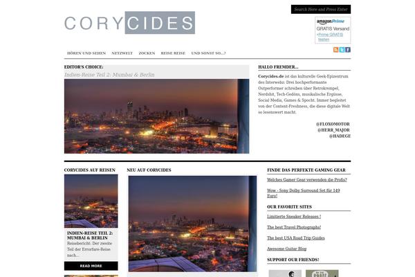 corycides.de site used Structure Free