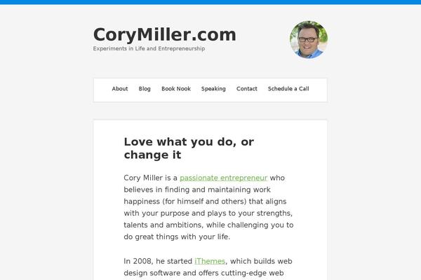 corymiller.com site used Hey