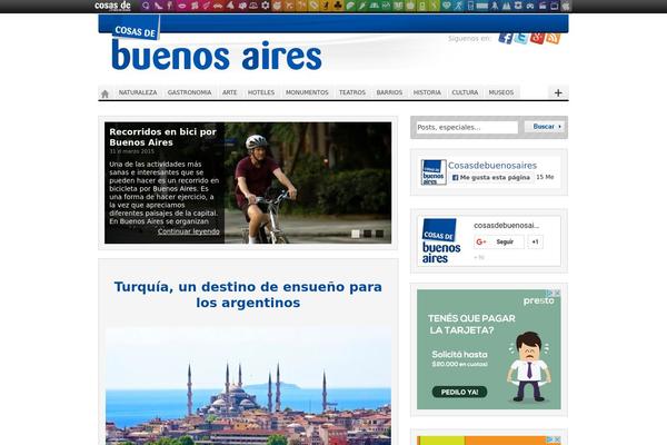 cosasdebuenosaires.com site used Cosasde_v3