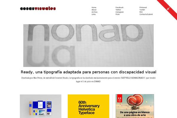 cosasvisuales.com site used Art-child