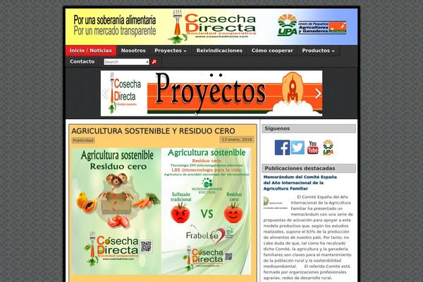 cosechadirecta.com site used Asteroid