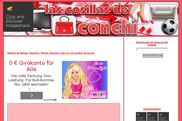 cosillasdeconchi.com site used Accelerated Magtheme