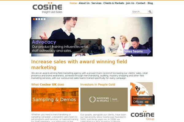 cosineuk.com site used Cosine