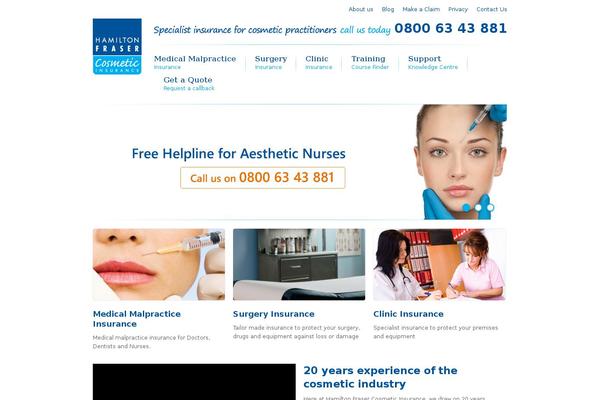 cosmetic-insurance.com site used Cosmetics