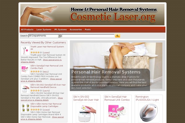 cosmeticlaser.org site used Azonprofitstore