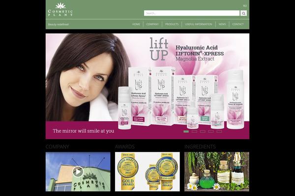 cosmeticplant.com site used Cosmeticshow