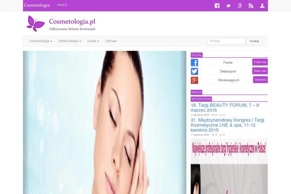 cosmetologia.pl site used Cosmetologia