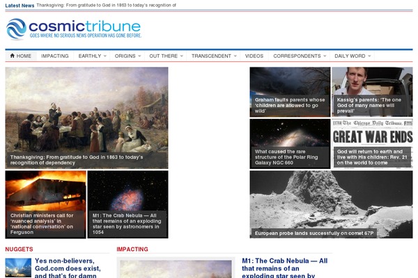 cosmic-tribune.com site used Cosmict