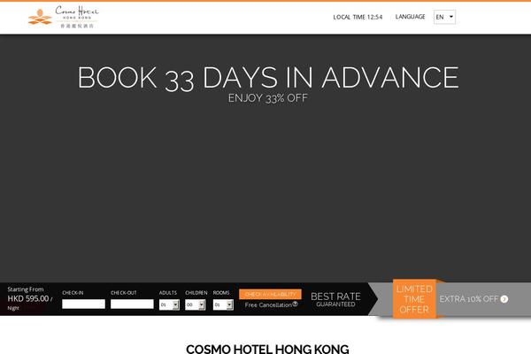 cosmohotel.com.hk site used Cosmohotel