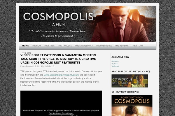 Twenty Ten theme site design template sample