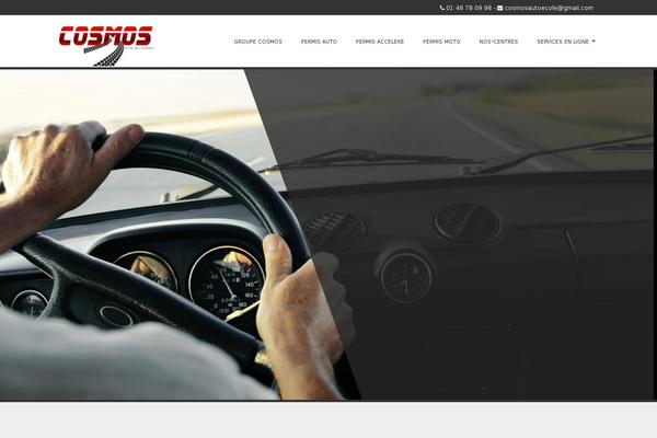 cosmos-autoecole.com site used Auto-ecole-cosmos